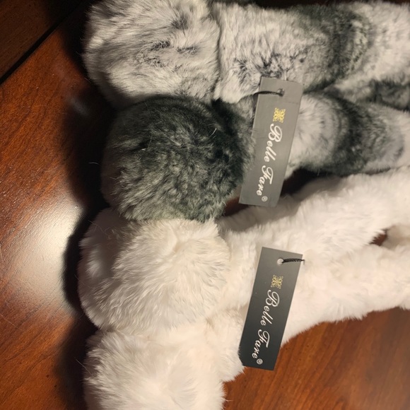 Rex Rabbit Fur Scarf - Firenz… - Picture 6 of 8